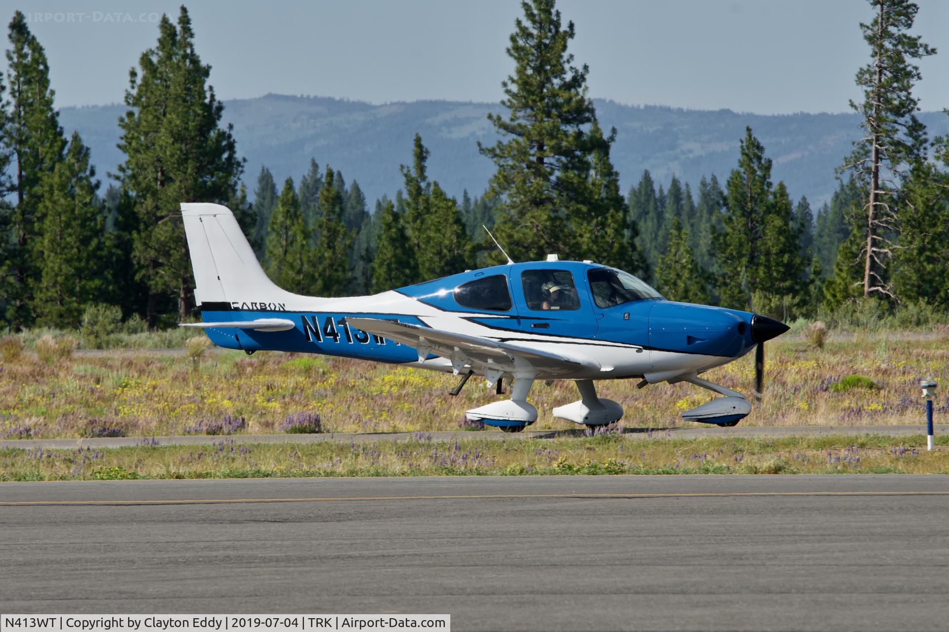 N413WT, 2018 Cirrus SR20 C/N 2409, Truckee Airport 2019.