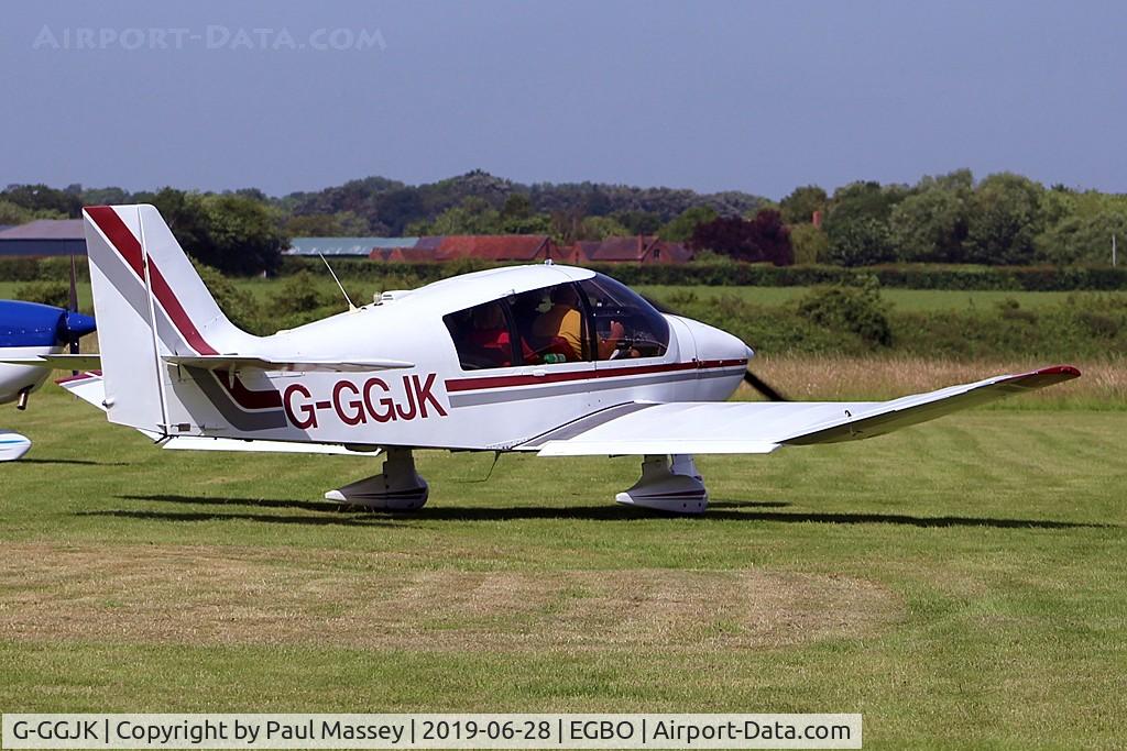 G-GGJK, 1988 Robin DR-400-140B Major C/N 1805, Visiting Aircraft. Ex:-F-GGJK. Owned by Headcorn Jodelers