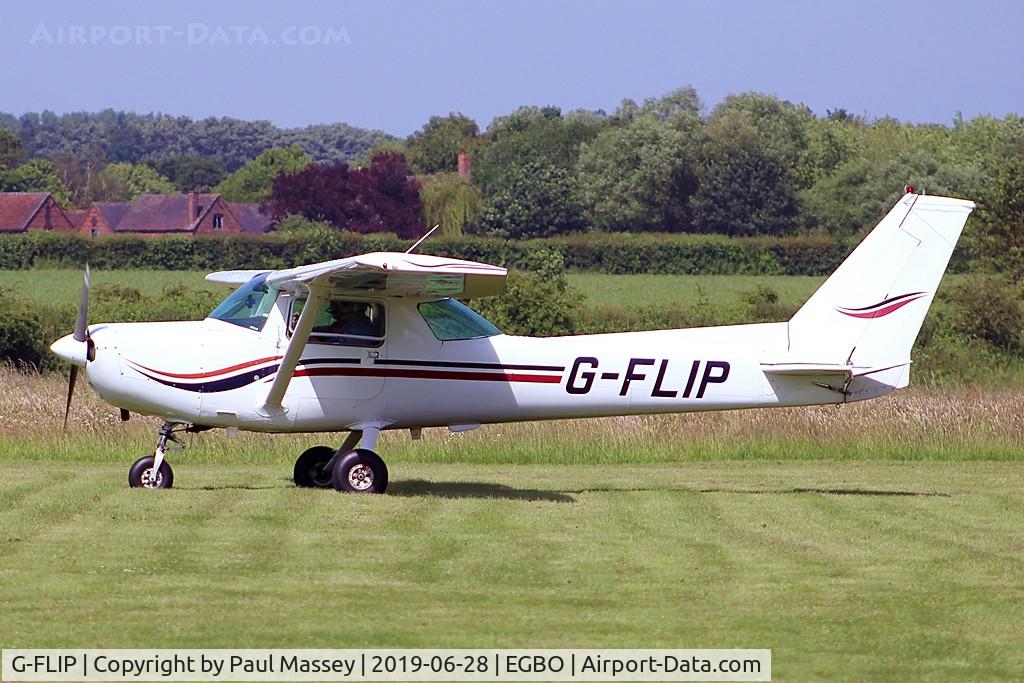 G-FLIP, 1981 Reims FA152 Aerobat C/N 0375, Visiting Aircraft. Ex:-G-BOES,G-FLIP.