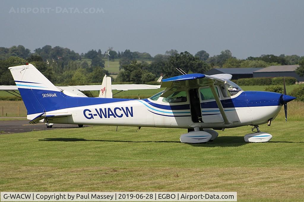 G-WACW, 1981 Cessna 172P C/N 172-74057, Visiting Aircraft. Ex:-N5307K