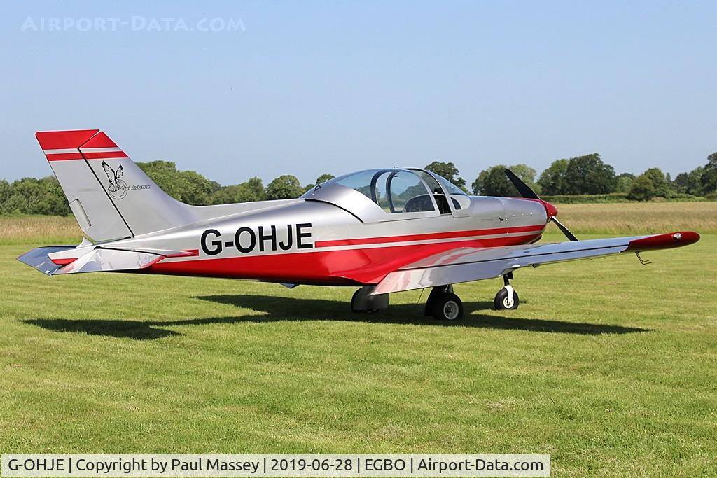 G-OHJE, 2010 Alpi Aviation Pioneer 300 Hawk C/N LAA 330A-14853, Visiting Aircraft. Owned by Abergevenny Flying Group.
