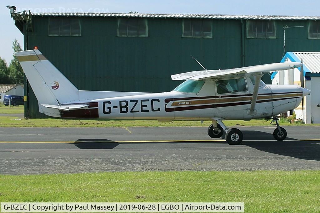 G-BZEC, 1980 Cessna 152 II C/N 15284475, Resident Aircraft. Ex:- N4655M
