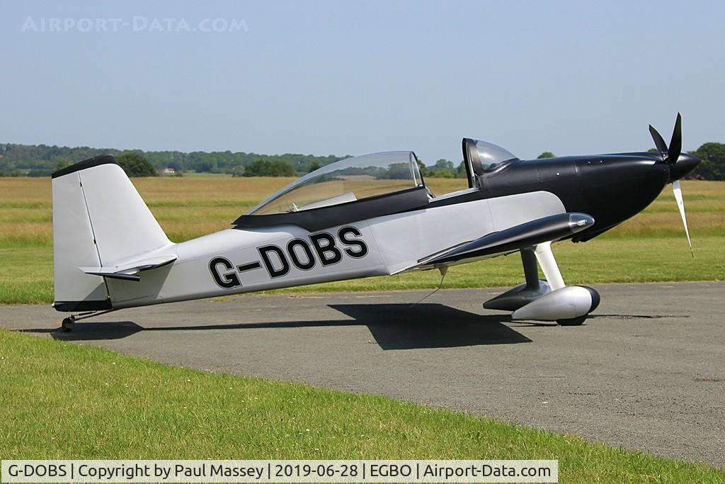 G-DOBS, 2016 Vans RV-8 C/N PFA 303-14739, Visiting Aircraft. Owned by BS Flying Group
