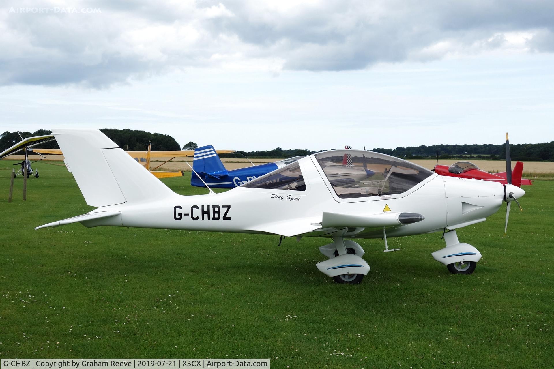 G-CHBZ, 2015 TL Ultralight TL 2000UK Sting Carbon C/N LAA 347-14790, Parked at Northrepps.