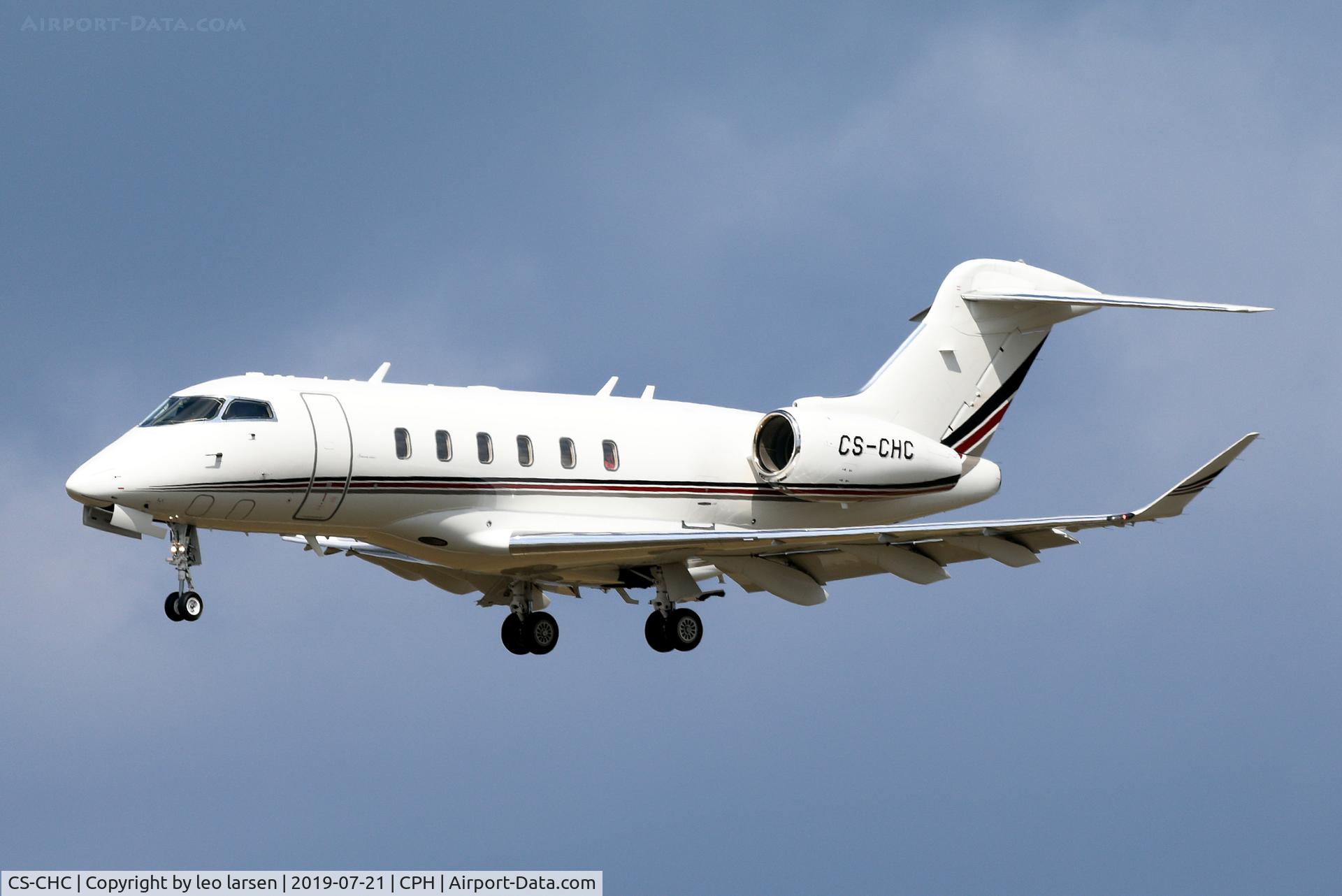 CS-CHC, 2015 Bombardier Challenger 350 (BD-100-1A10) C/N 20572, Copenhagen 21.7.2019 final to R-22L