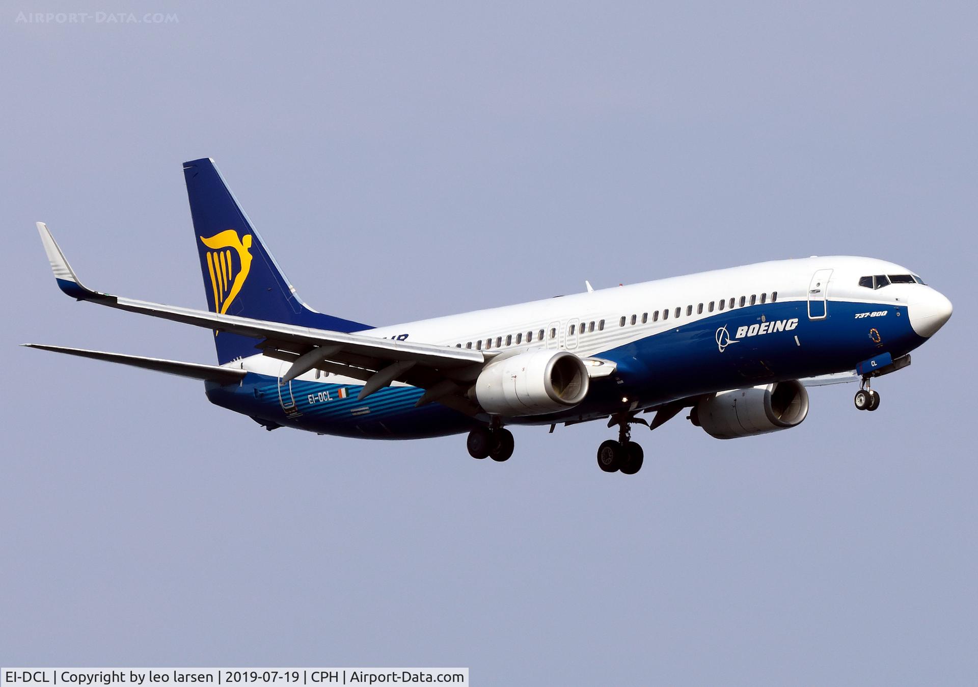 EI-DCL, 2004 Boeing 737-8AS C/N 33806, Copenhagen 19.7.2019 final to R-22L