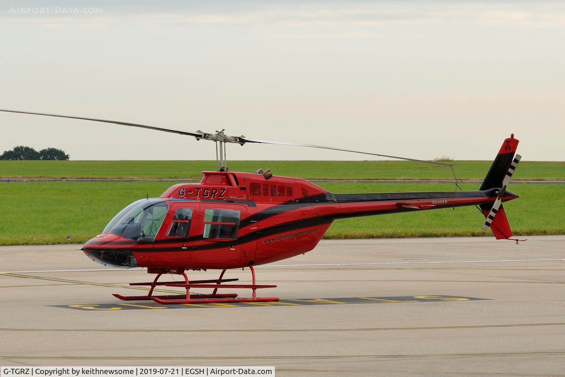 G-TGRZ, 1977 Bell 206B JetRanger II C/N 2288, Early Bird.