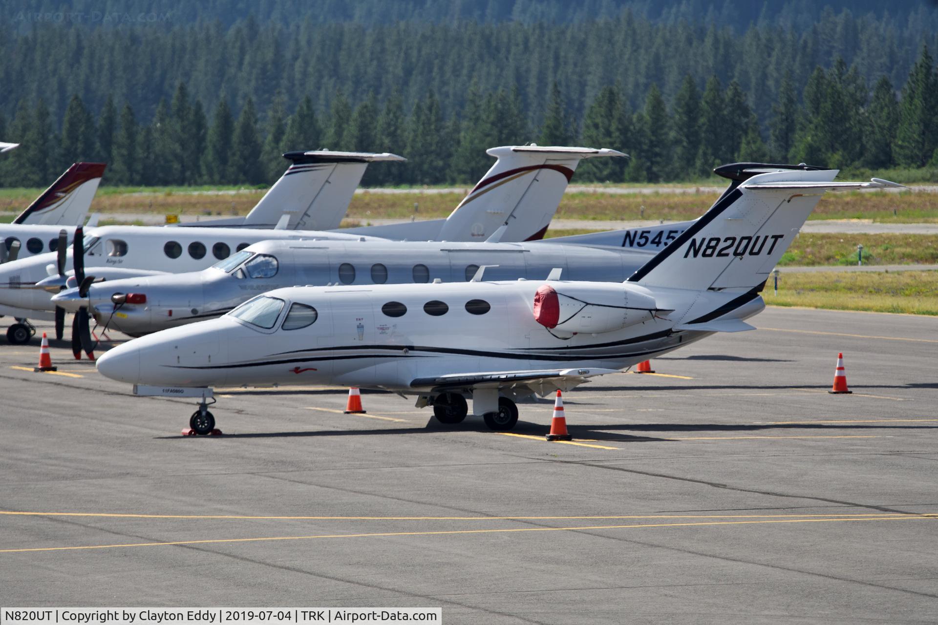 N820UT, 2011 Cessna 510 Citation Mustang C/N 510-0332, Truckee Airport 2019.