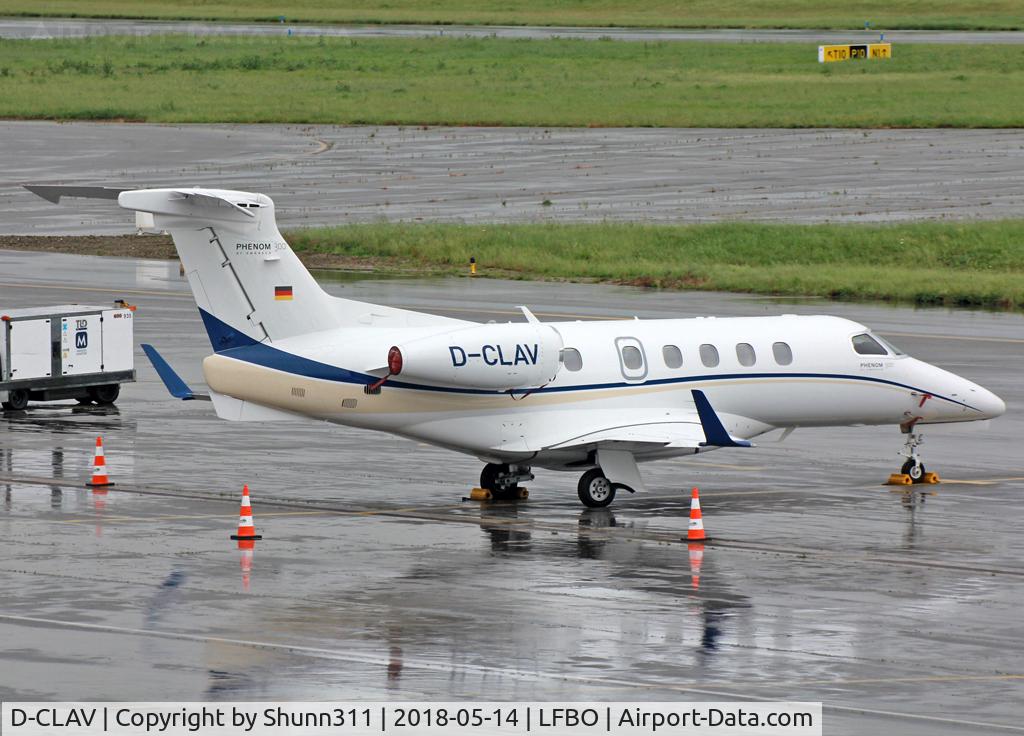 D-CLAV, 2012 Embraer EMB-505 Phenom 300 C/N 50500116, Parked at the General Aviation area...