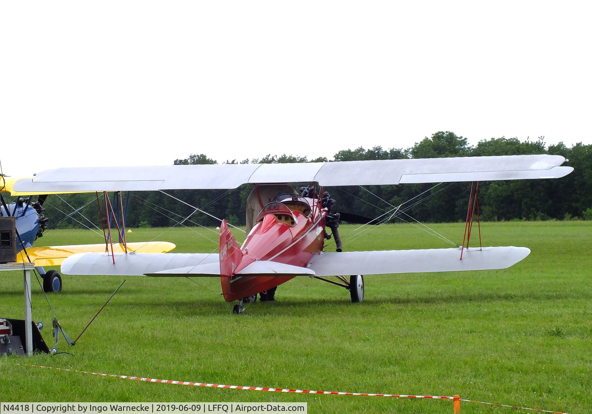 N4418, 1928 Curtiss-Wright Travel Air 4000 C/N 378, Curtiss-Wright Travel Air 4000 at the meeting aerien 2019, La-Ferte-Alais