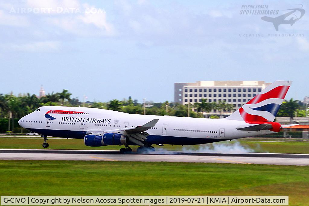 G-CIVO, 1997 Boeing 747-436 C/N 28849, LHR > MIA BA 207 GOGSI N621 EVTES N514 ADKIK N19 UNPUP N19 GAPLI OMOKO 4800N/01500W 4800N/02000W 4800N/03000W 4700N/04000W 4500N/04500W 4200N/05000W 3900N/05500W 3700N/06000W RNGRS JIMAC M327 SUMRS A699 NUCAR OSOGY HILEY7