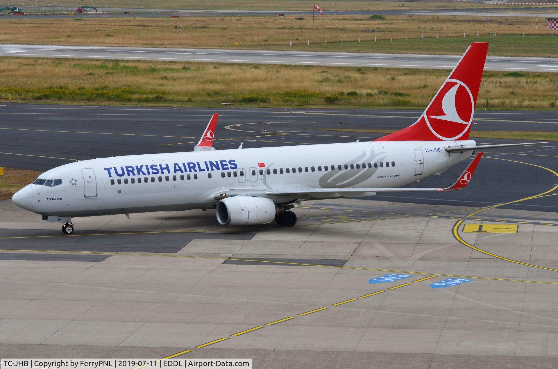 TC-JHB, 2008 Boeing 737-8F2 C/N 35741, Turkish B738