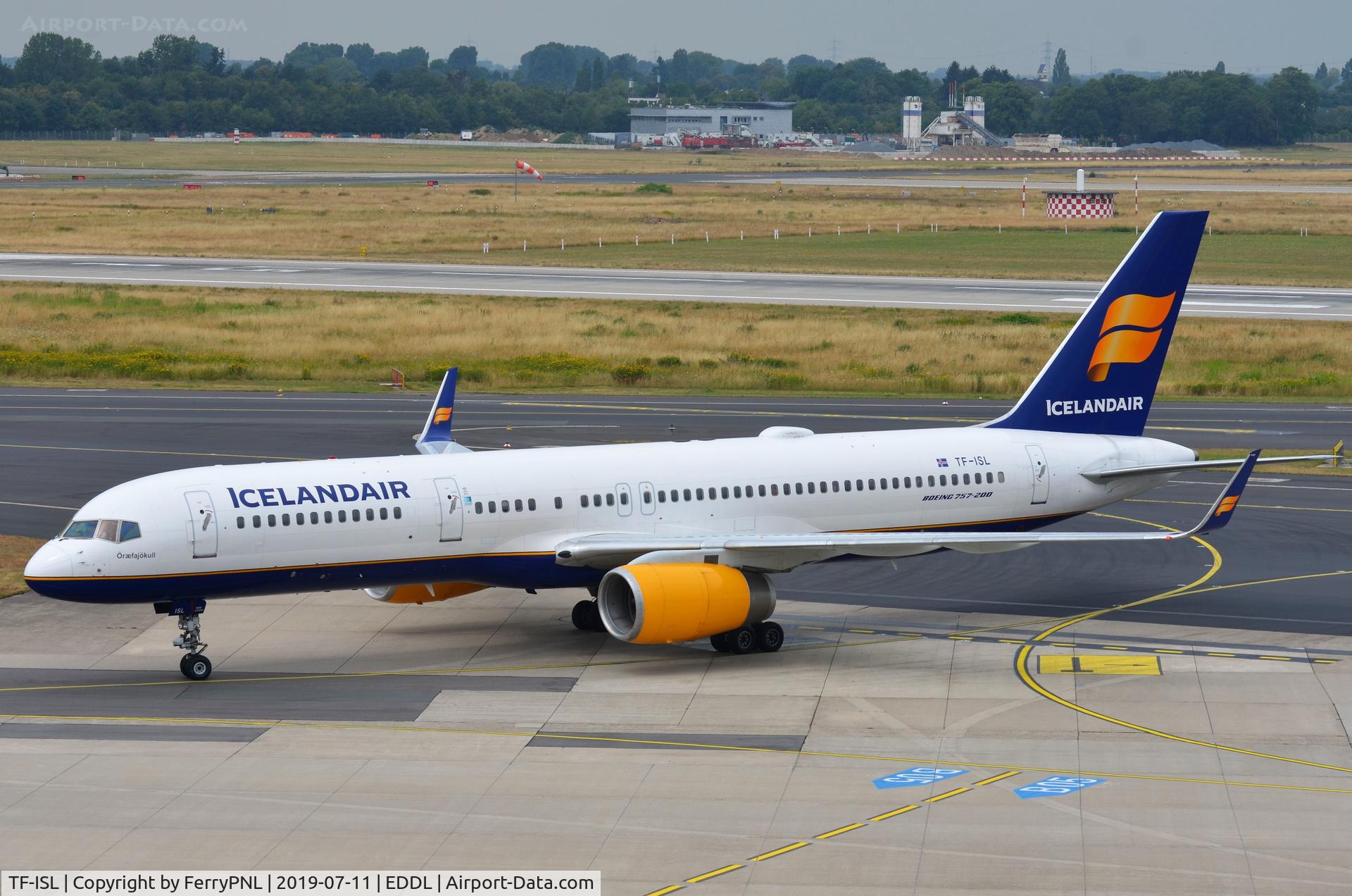 TF-ISL, 1991 Boeing 757-223 C/N 25295, Arrival of Icelandair B752.