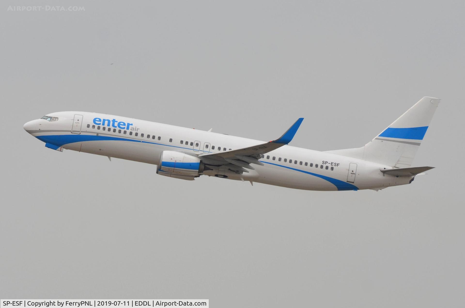 SP-ESF, 2012 Boeing 737-8AS C/N 40287, Enter Air B738 taking-off.