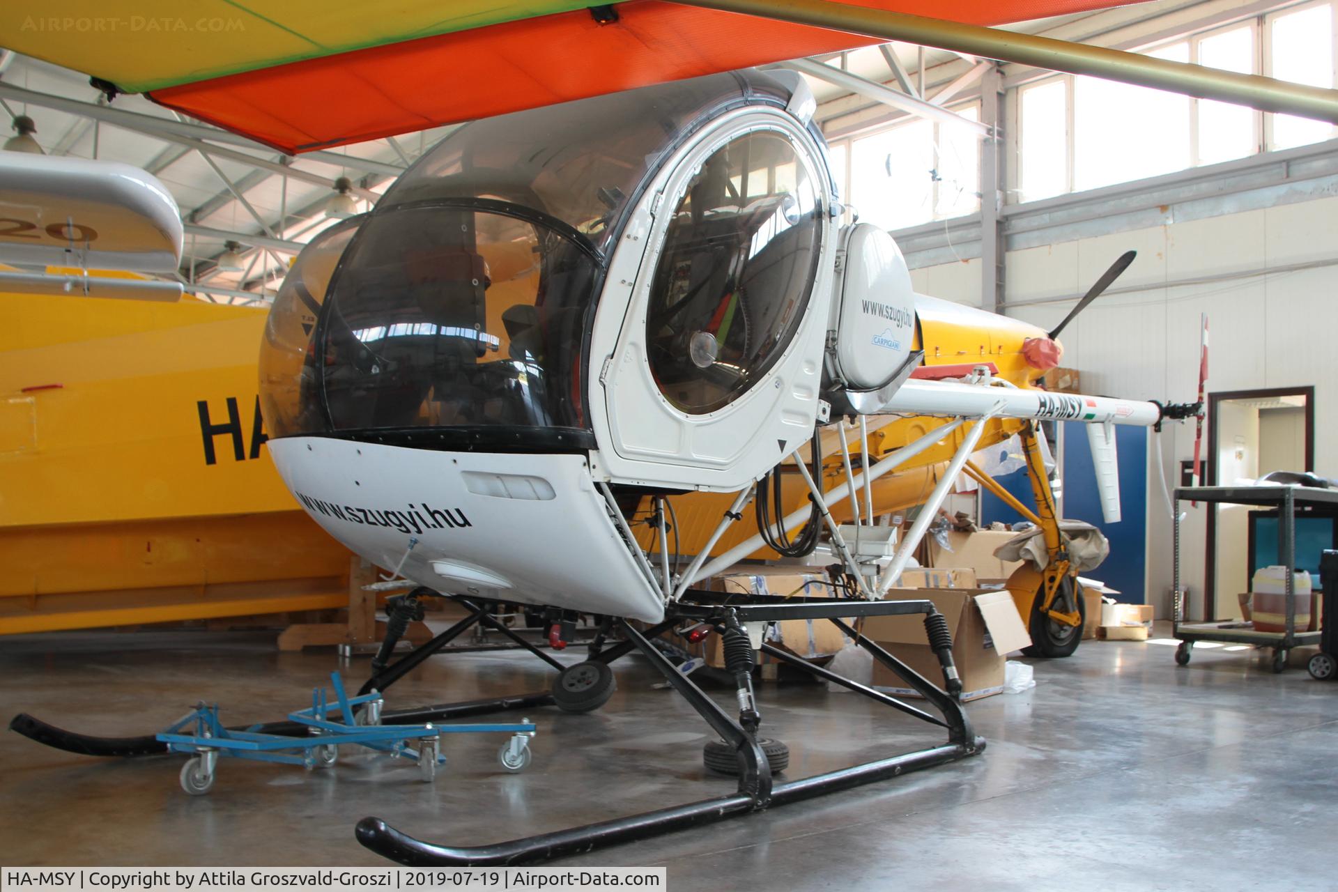 HA-MSY, 1975 Hughes 269C C/N 650413, Kadarkut Airfield, Hungary