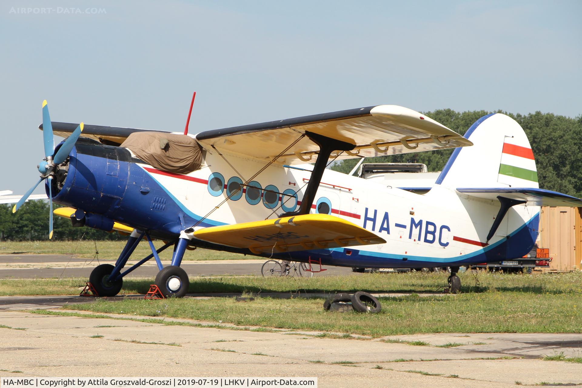 HA-MBC, 1975 PZL-Mielec An-2R C/N 1G161-08, LHKV - Kaposujlak Airport, Hungary / 2019