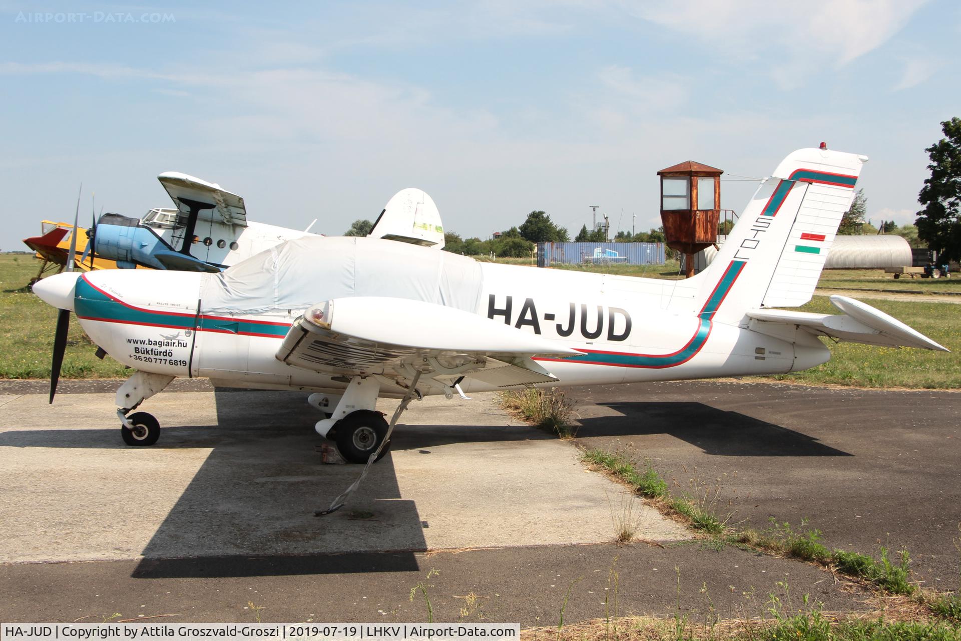 HA-JUD, 1977 Socata MS-893E Rallye 180GT Gaillard C/N 12962, LHKV - Kaposujlak Airport, Hungary / 2019