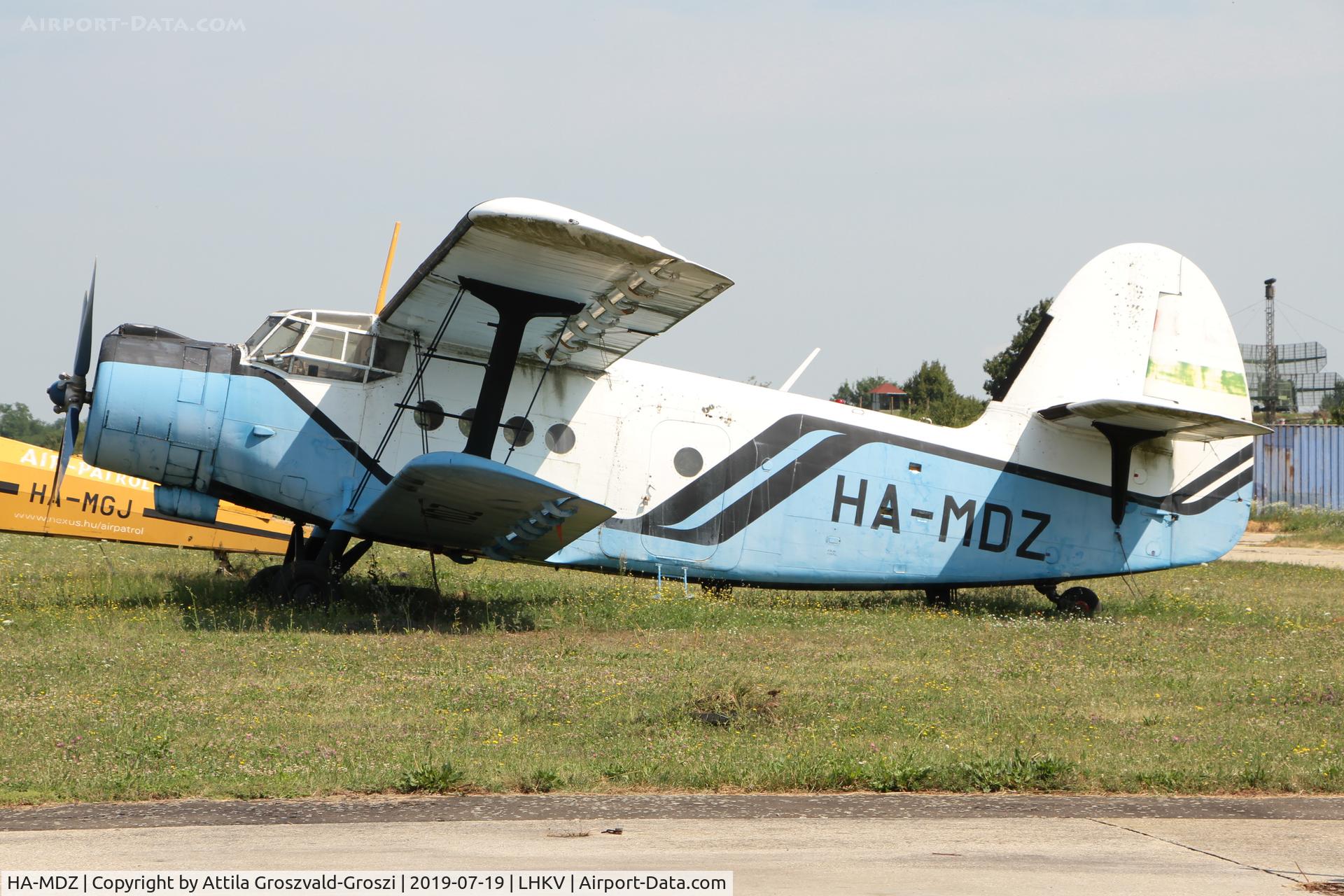 HA-MDZ, 1979 PZL-Mielec An-2R C/N 1G186-04, LHKV - Kaposujlak Airport, Hungary / 2019