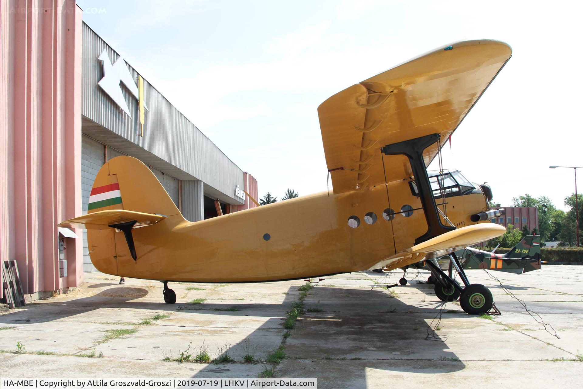 HA-MBE, 1975 PZL-Mielec An-2R C/N 1G161-10, LHKV - Kaposujlak Airport, Hungary / 2019