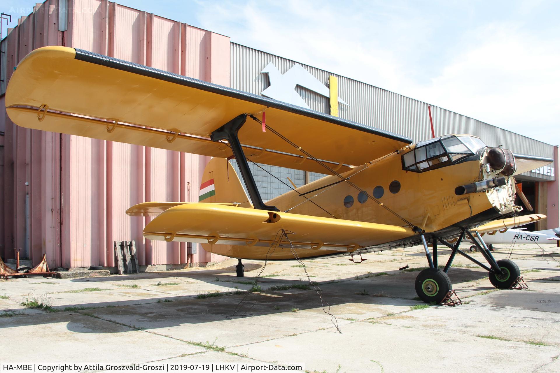 HA-MBE, 1975 PZL-Mielec An-2R C/N 1G161-10, LHKV - Kaposujlak Airport, Hungary / 2019