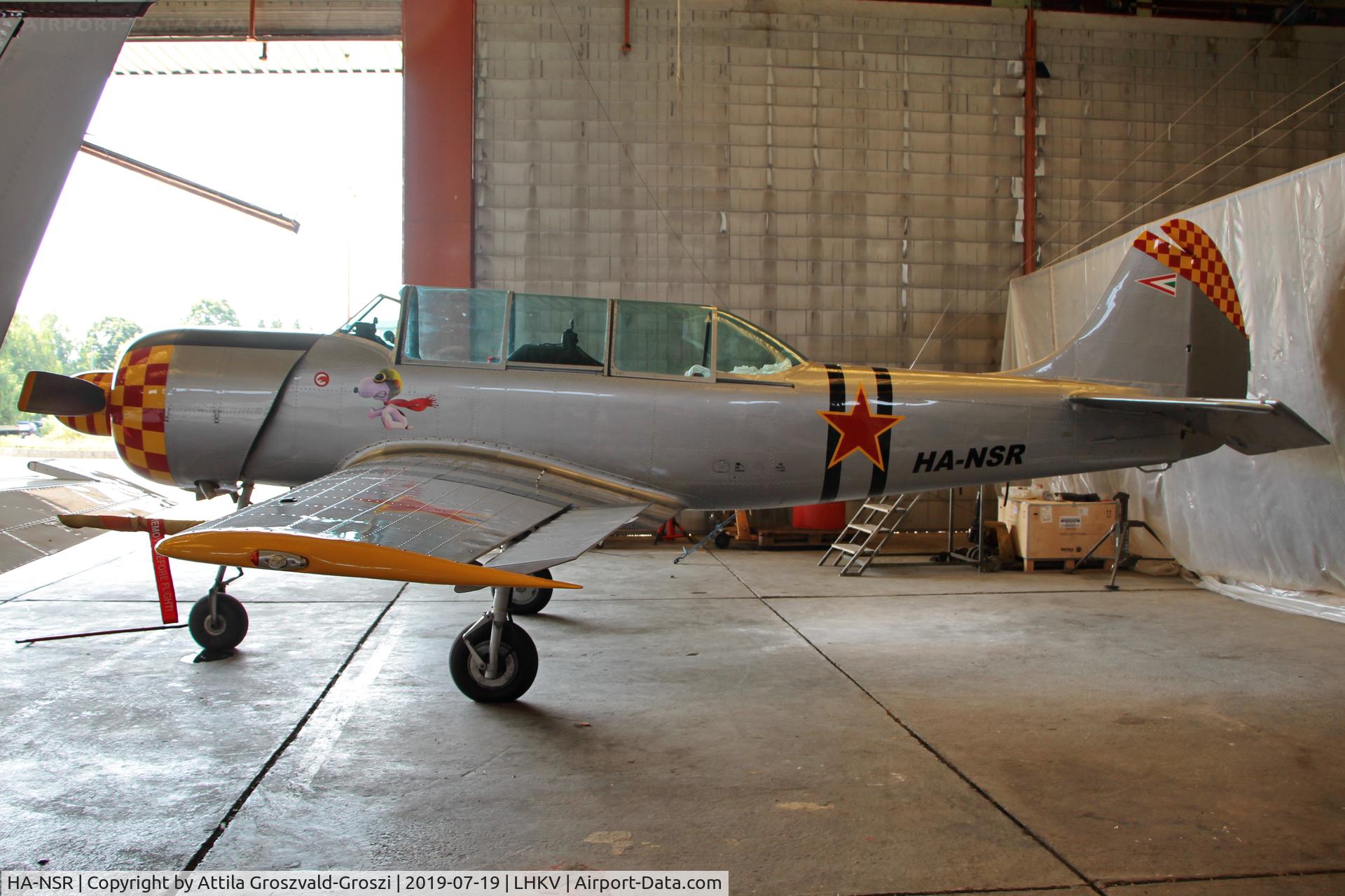 HA-NSR, 1982 Yakovlev Yak- 52 C/N 822106, LHKV - Kaposujlak Airport, Hungary / 2019