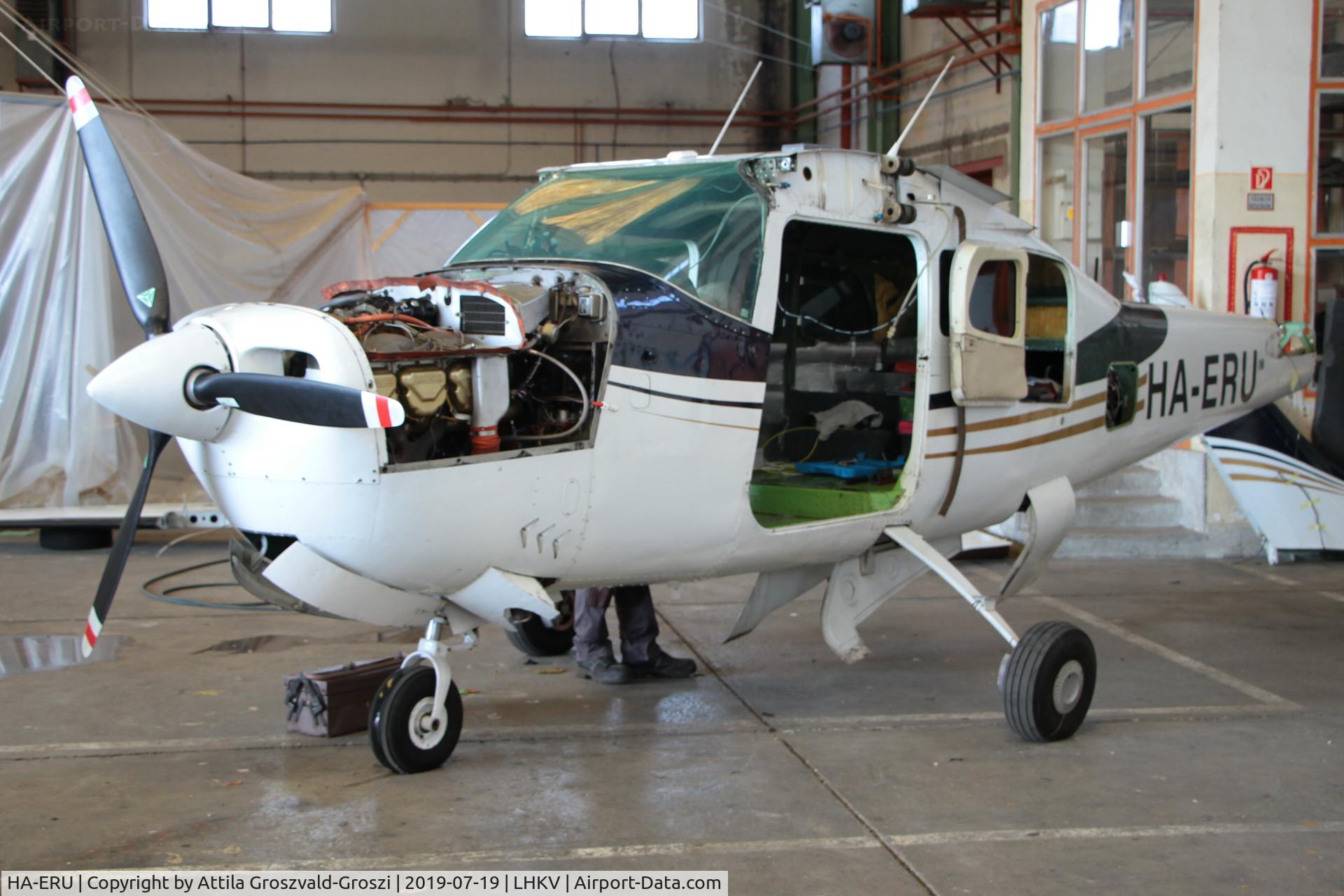HA-ERU, 1975 Cessna 182P Skylane C/N 18264119, LHKV - Kaposujlak Airport, Hungary / 2019
