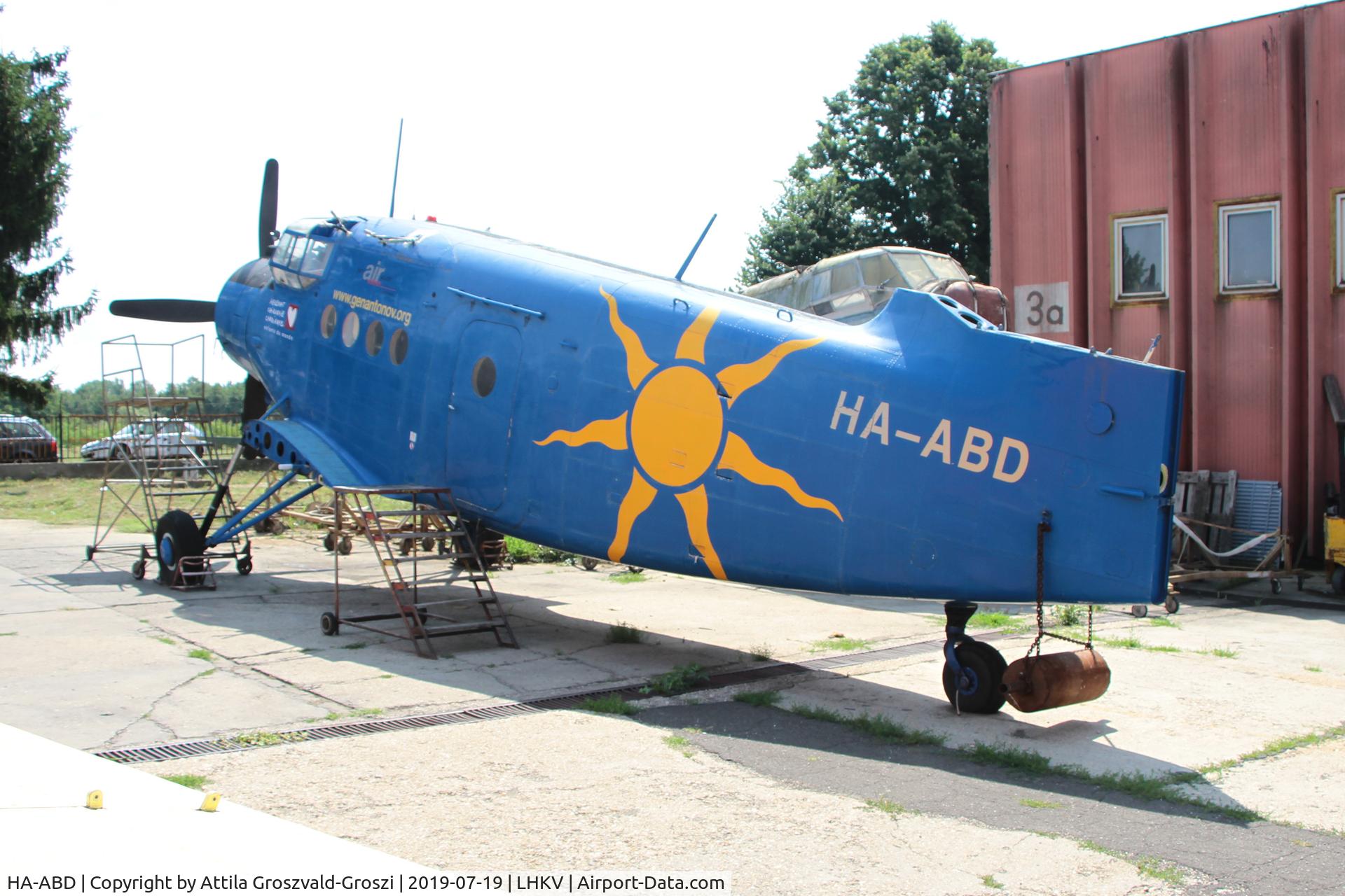 HA-ABD, 1989 Antonov An-2P C/N 1G235-21, LHKV - Kaposujlak Airport, Hungary / 2019