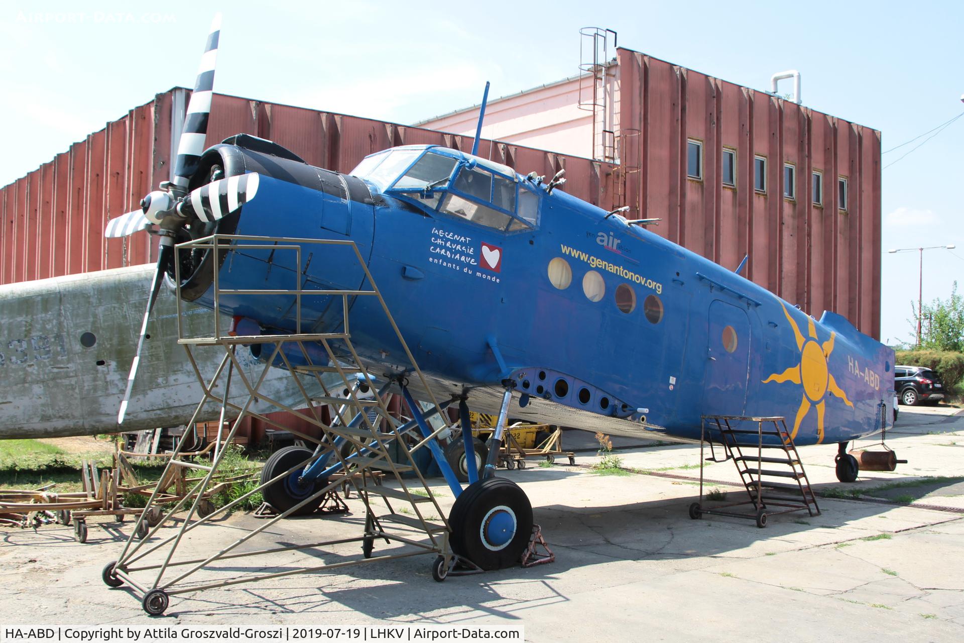 HA-ABD, 1989 Antonov An-2P C/N 1G235-21, LHKV - Kaposujlak Airport, Hungary / 2019