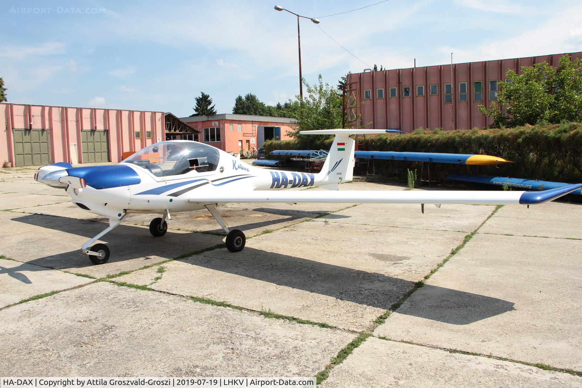 HA-DAX, HOAC DV-20 Katana C/N 20114, LHKV - Kaposujlak Airport, Hungary / 2019