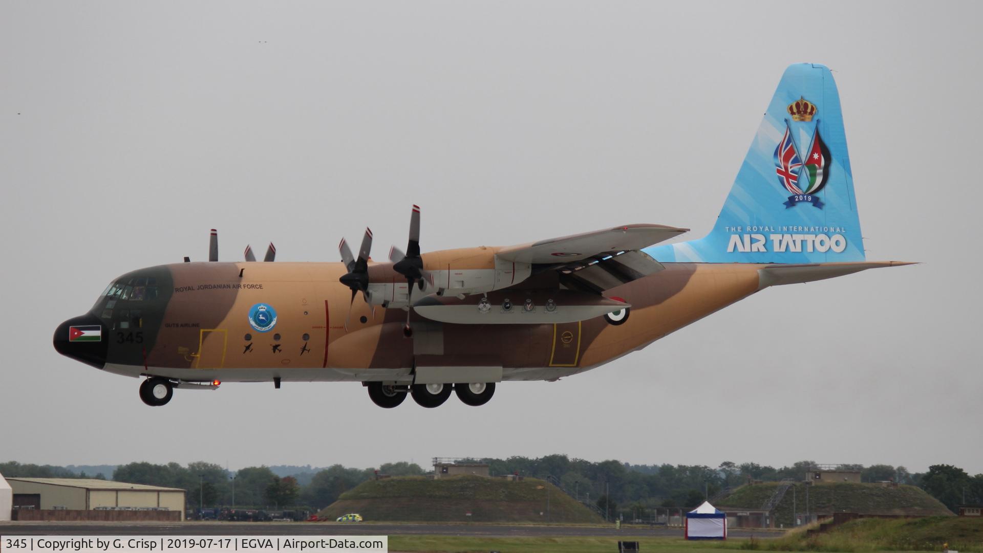 345, 1979 Lockheed C-130H Hercules C/N 382-4813, Royal International Air Tattoo 2019