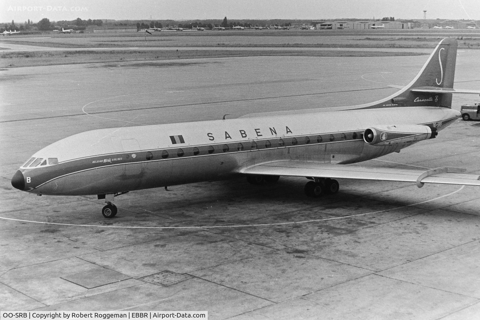 OO-SRB, 1961 Sud Aviation SE-210 Caravelle VI-N C/N 65, Mid 1960's.SABENA