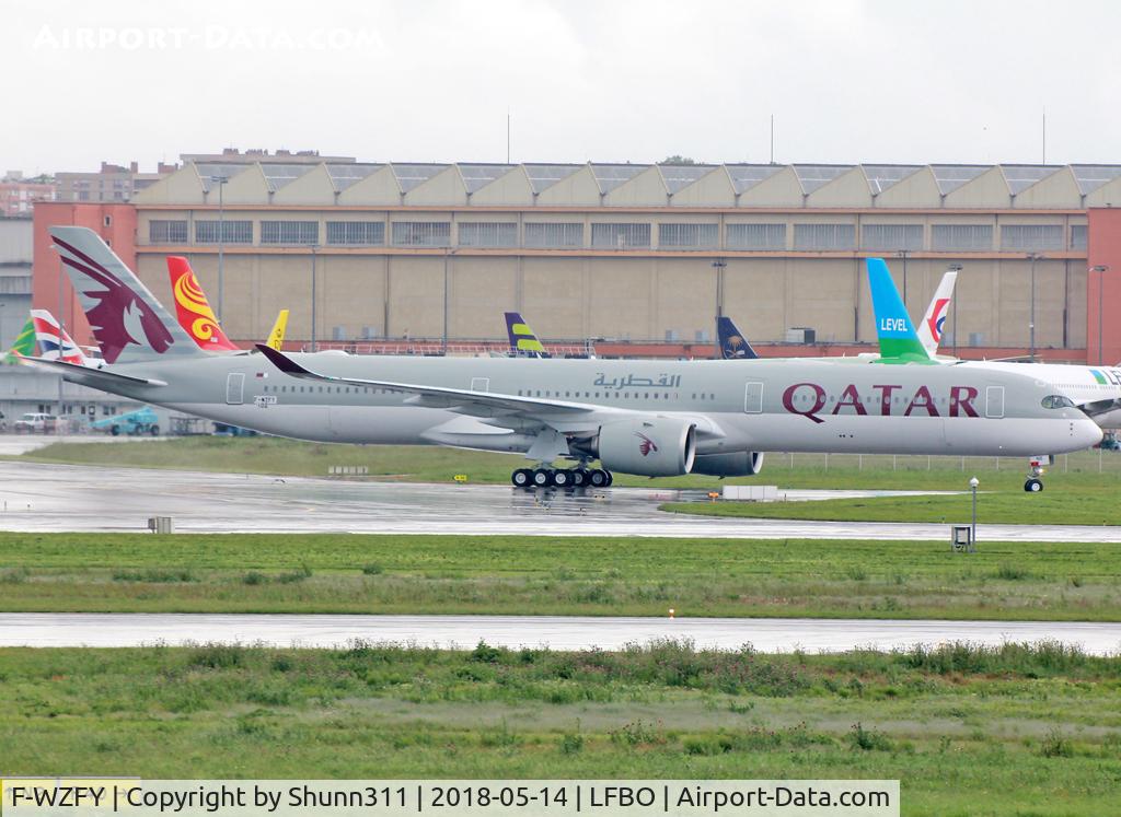 F-WZFY, 2017 Airbus A350-1041 C/N 0102, C/n 0102 - To be A7-ANB