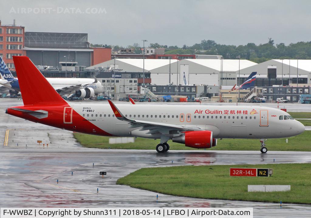 F-WWBZ, 2017 Airbus A320-214 C/N 8053, C/n 8053 - To be B-1039