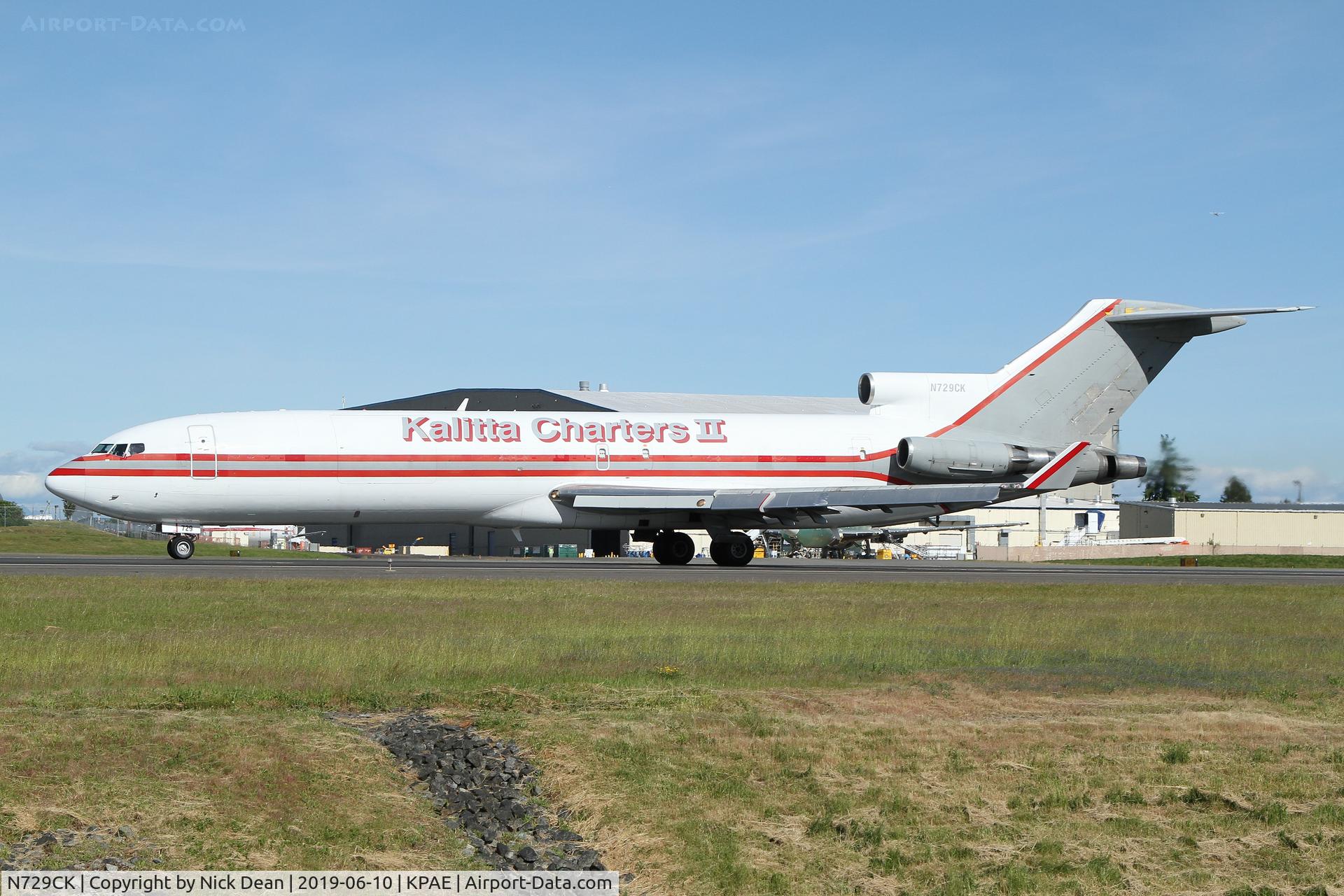 N729CK, 1982 Boeing 727-264 C/N 22982, PAE/KPAE