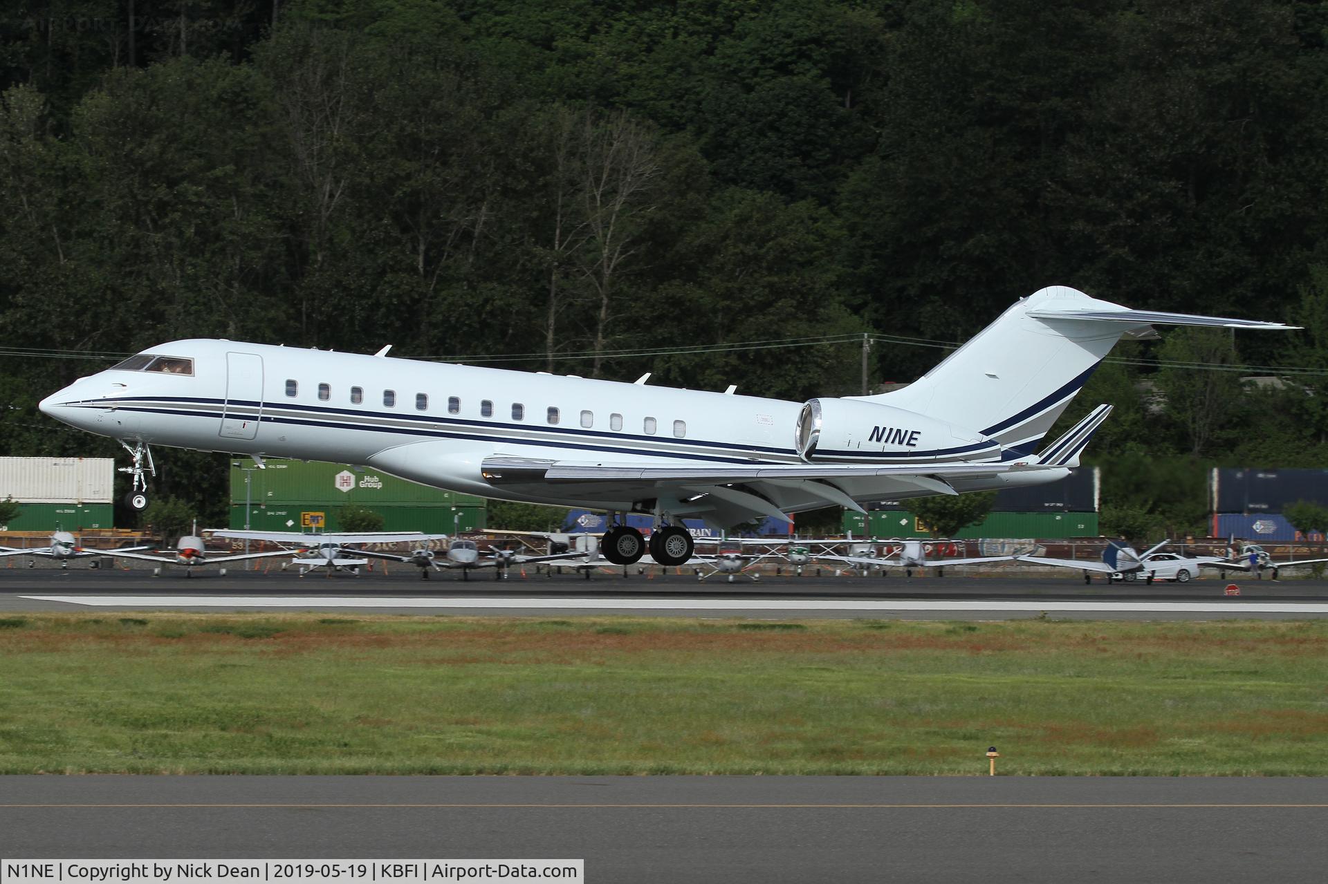 N1NE, 2006 Bombardier BD-700-1A10 Global Express XRS C/N 9205, BFI/KBFI