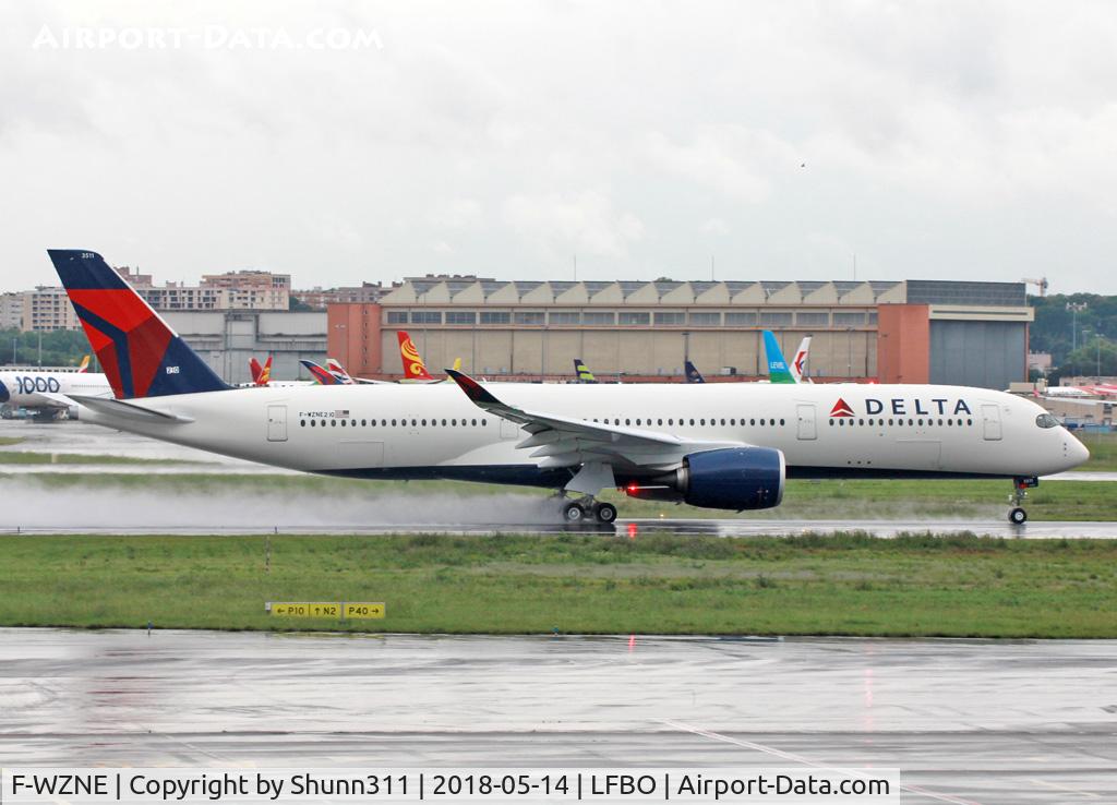 F-WZNE, 2018 Airbus A350-941 C/N 0210, C/n 0210 - To be N511DN