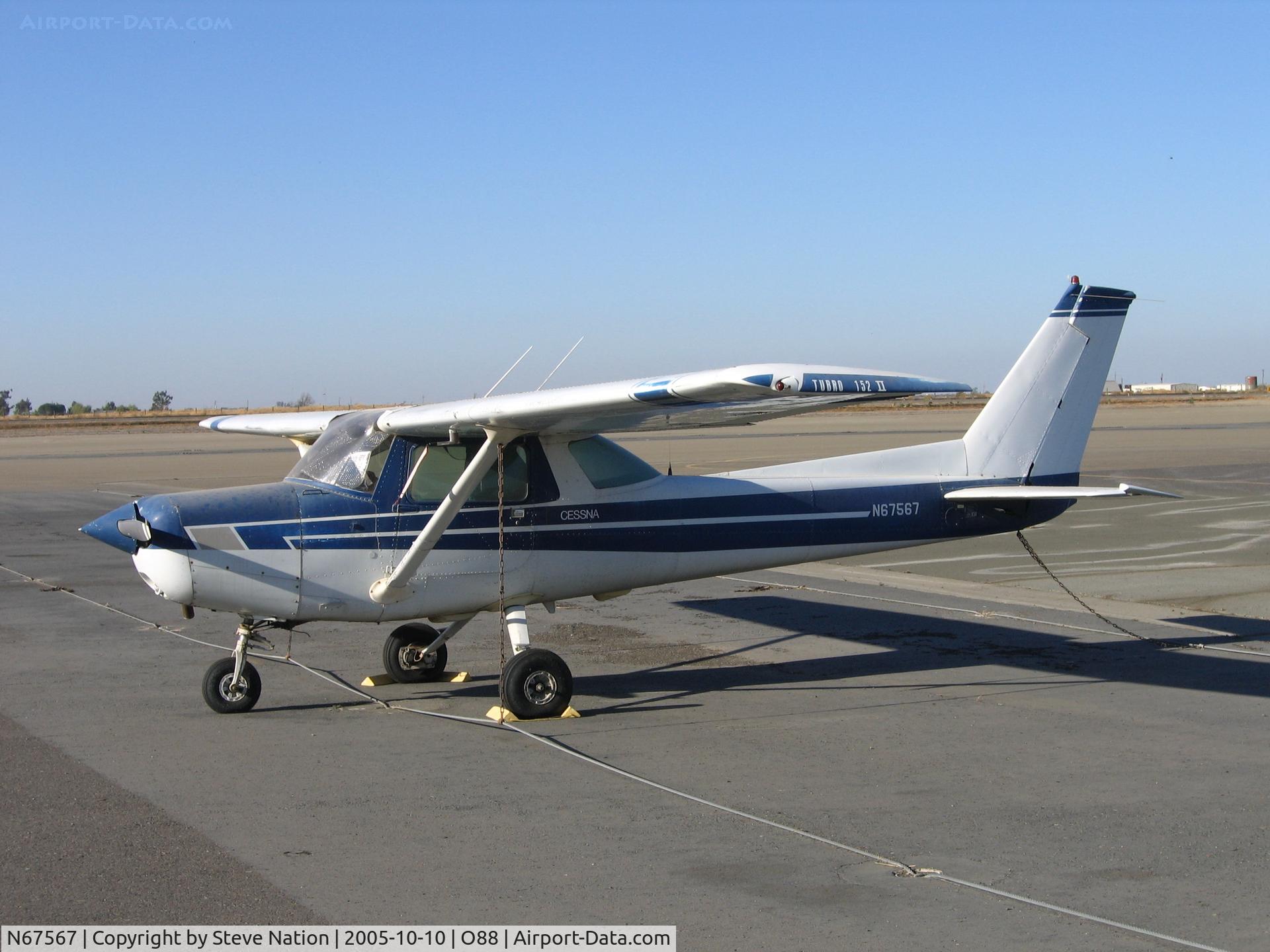 N67567, 1978 Cessna 152 C/N 15281916, 1978 Cessna 152 at Rio Vista, CA