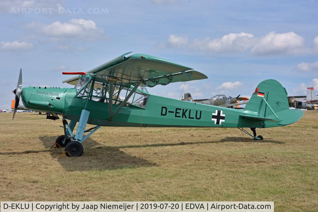 D-EKLU, 1945 Fieseler Fi-156-C3 Storch C/N 110061, Kassel eV