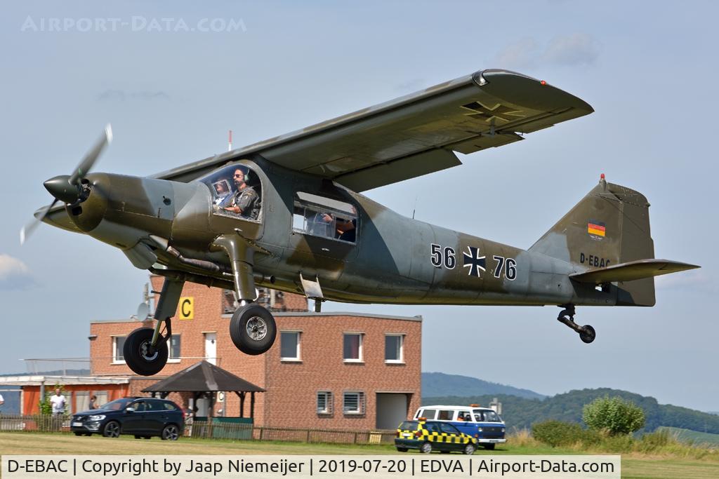 D-EBAC, Dornier Do-27A-4 C/N 381, During Do-27 treffen