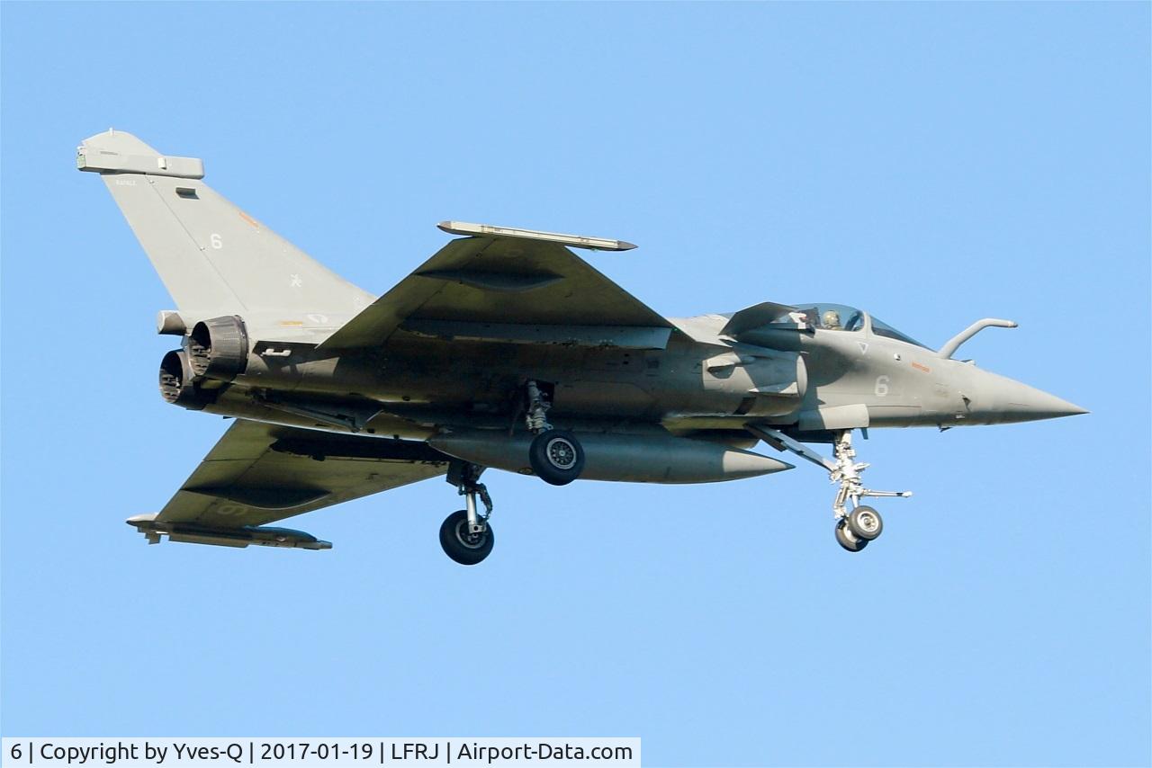 6, Dassault Rafale M C/N 6, Dassault Rafale M, On final rwy 08, Landivisiau naval air base (LFRJ)