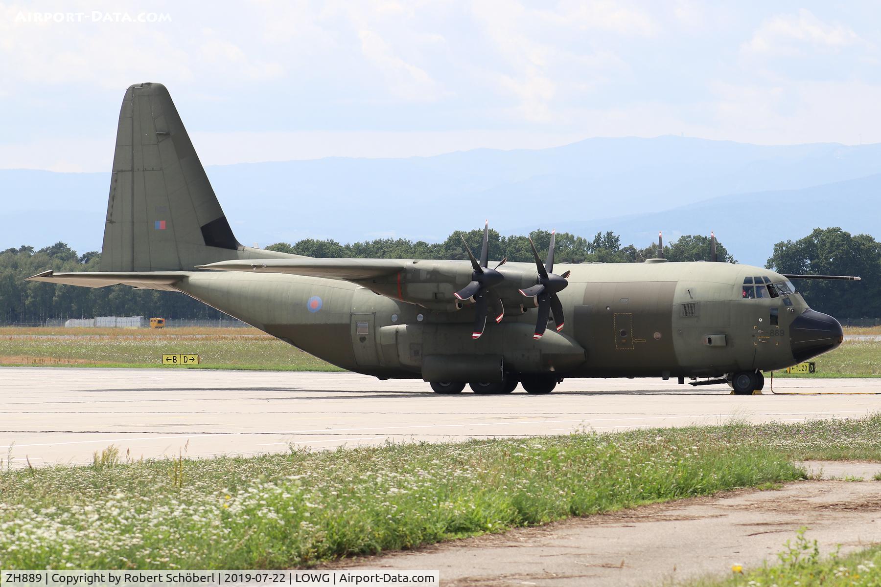 ZH889, 2000 Lockheed Martin C-130J Hercules C.5 C/N 382-5500, ZH889 @ LOWG 2019