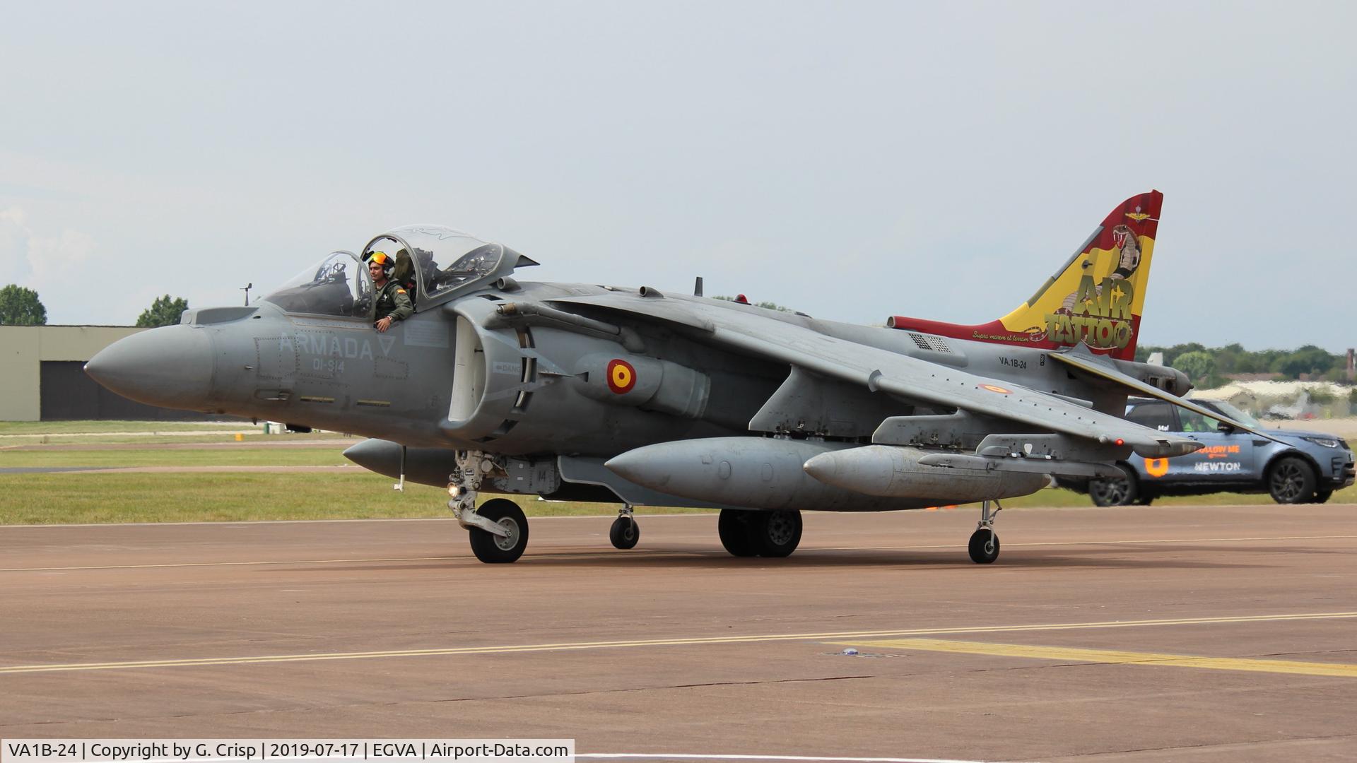 VA1B-24, McDonnell Douglas EAV-8B+ Matador II C/N E13/SP-01, Royal International Air Tattoo 2019
