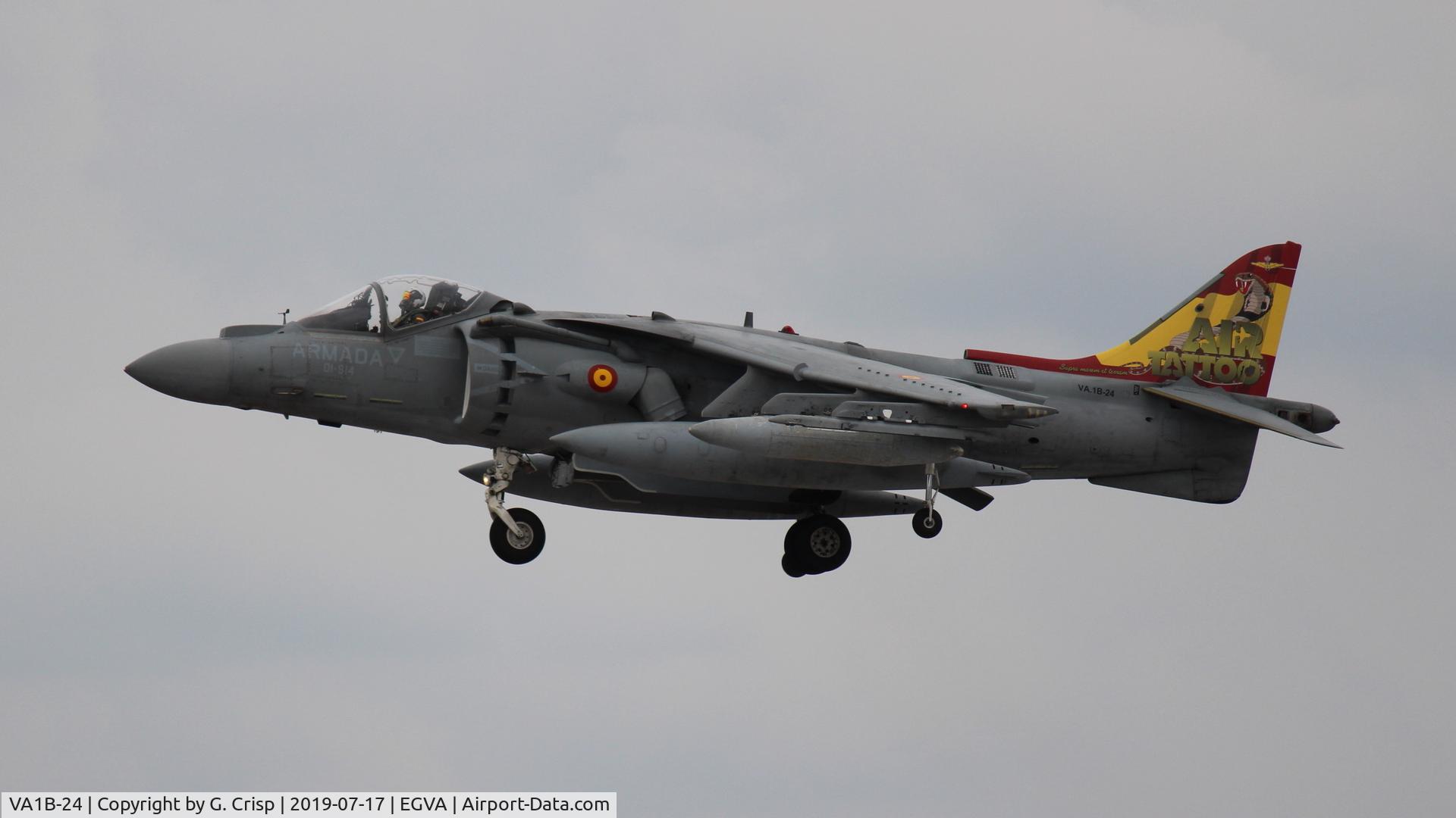 VA1B-24, McDonnell Douglas EAV-8B+ Matador II C/N E13/SP-01, Royal International Air Tattoo 2019