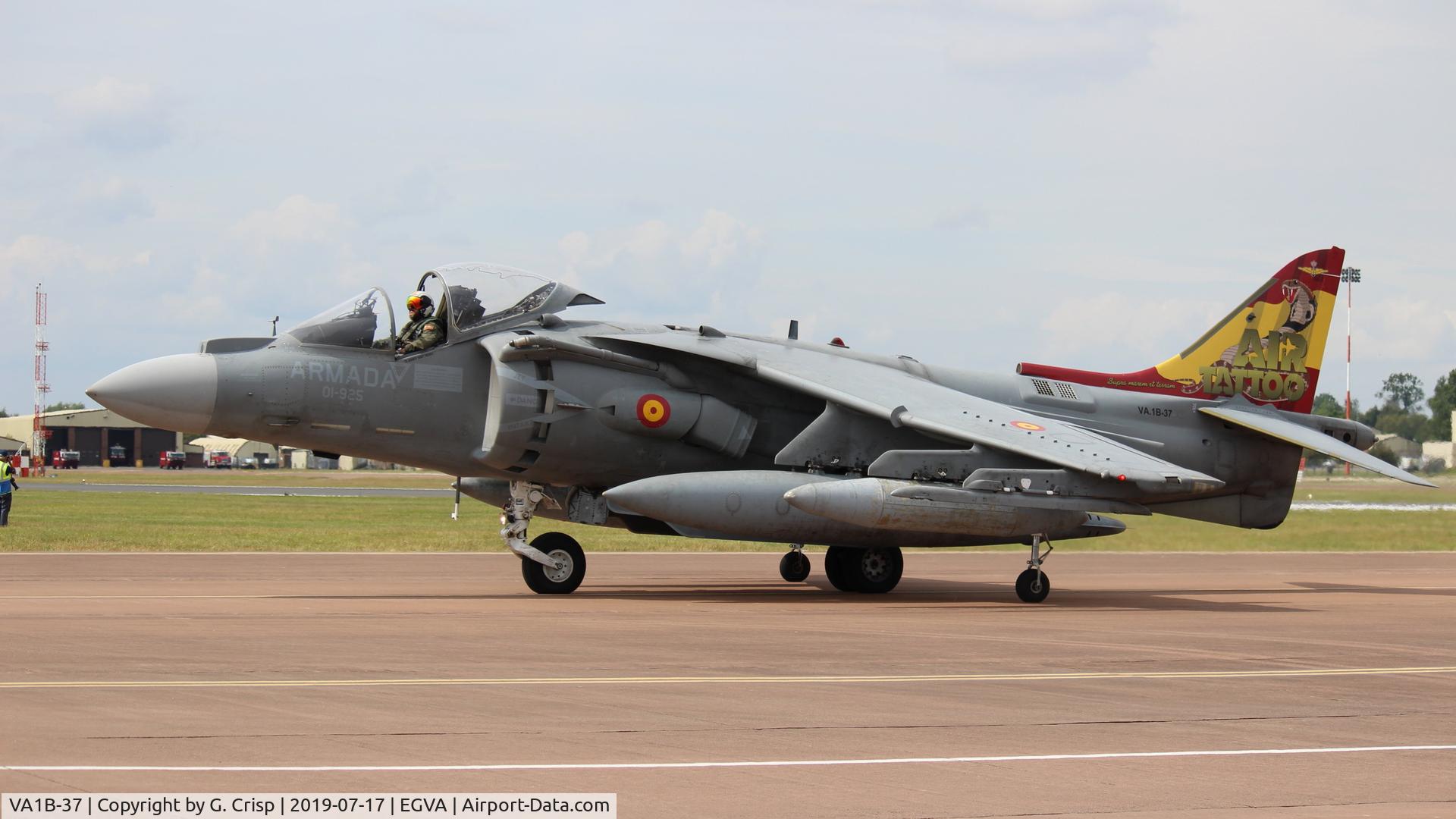 VA1B-37, McDonnell Douglas EAV-8B Matador II C/N SR3, Royal International Air Tattoo 2019