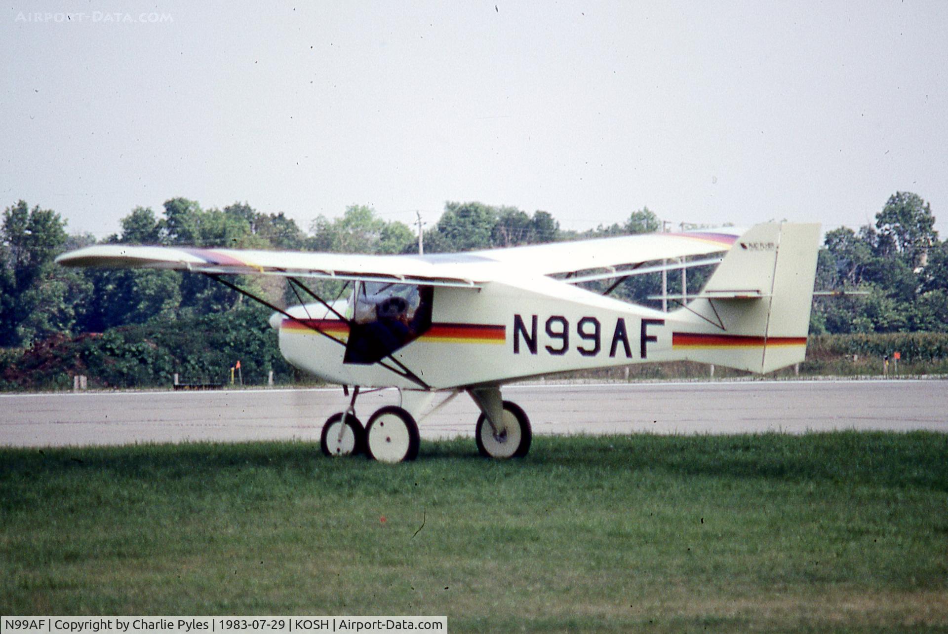 N99AF, 1983 Light Aero Avid Flyer C/N 11, At Oshkosh 1983
