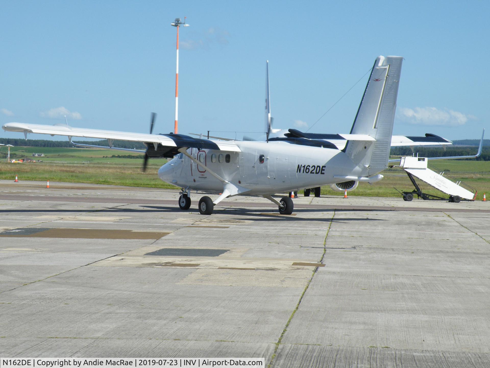 N162DE, 1974 De Havilland Canada DHC-6 Twin Otter C/N 429, Visited Inverness Airport this afternoon after a quick refuel