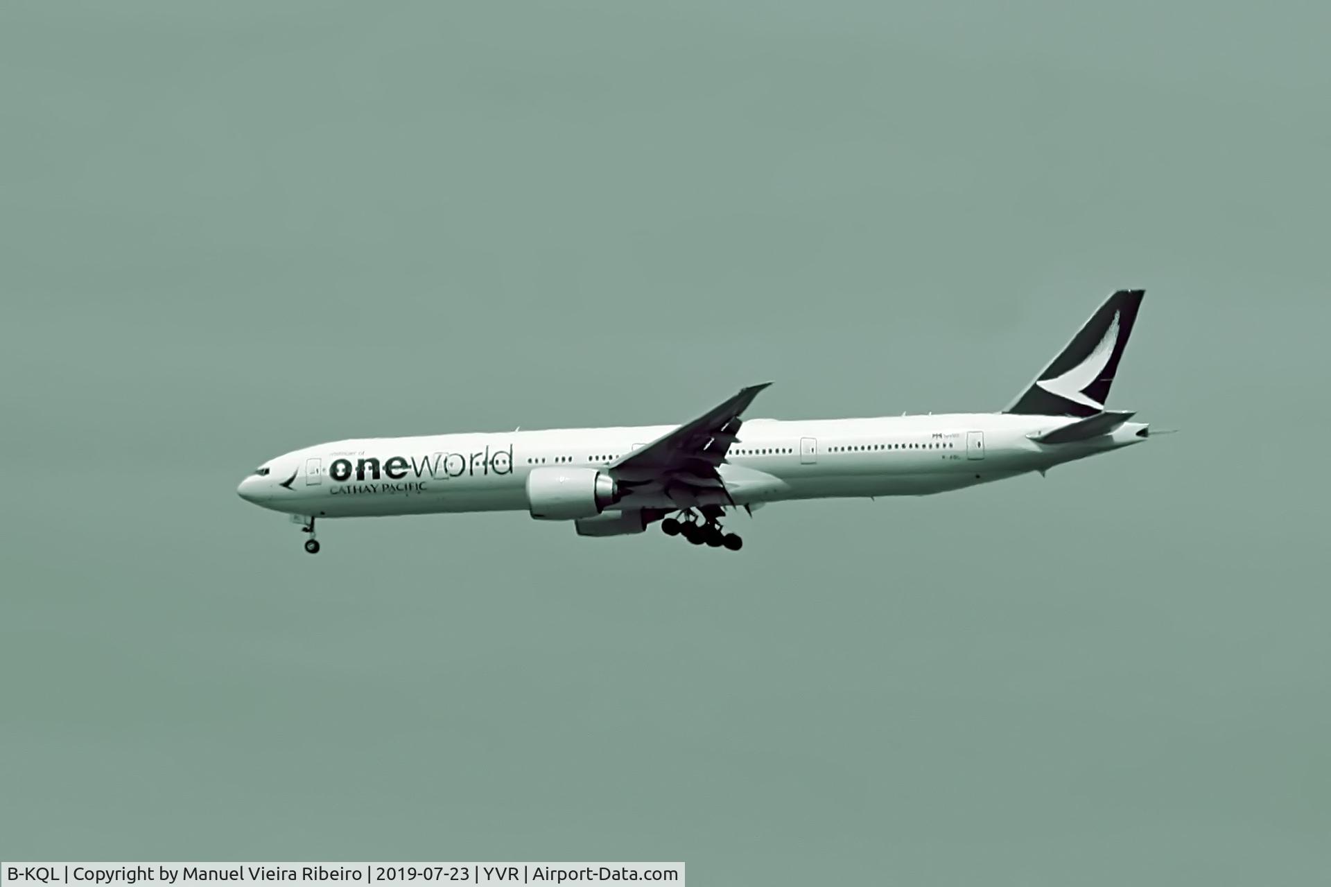 B-KQL, 2013 Boeing 777-367/ER C/N 41431, Now in One World livery