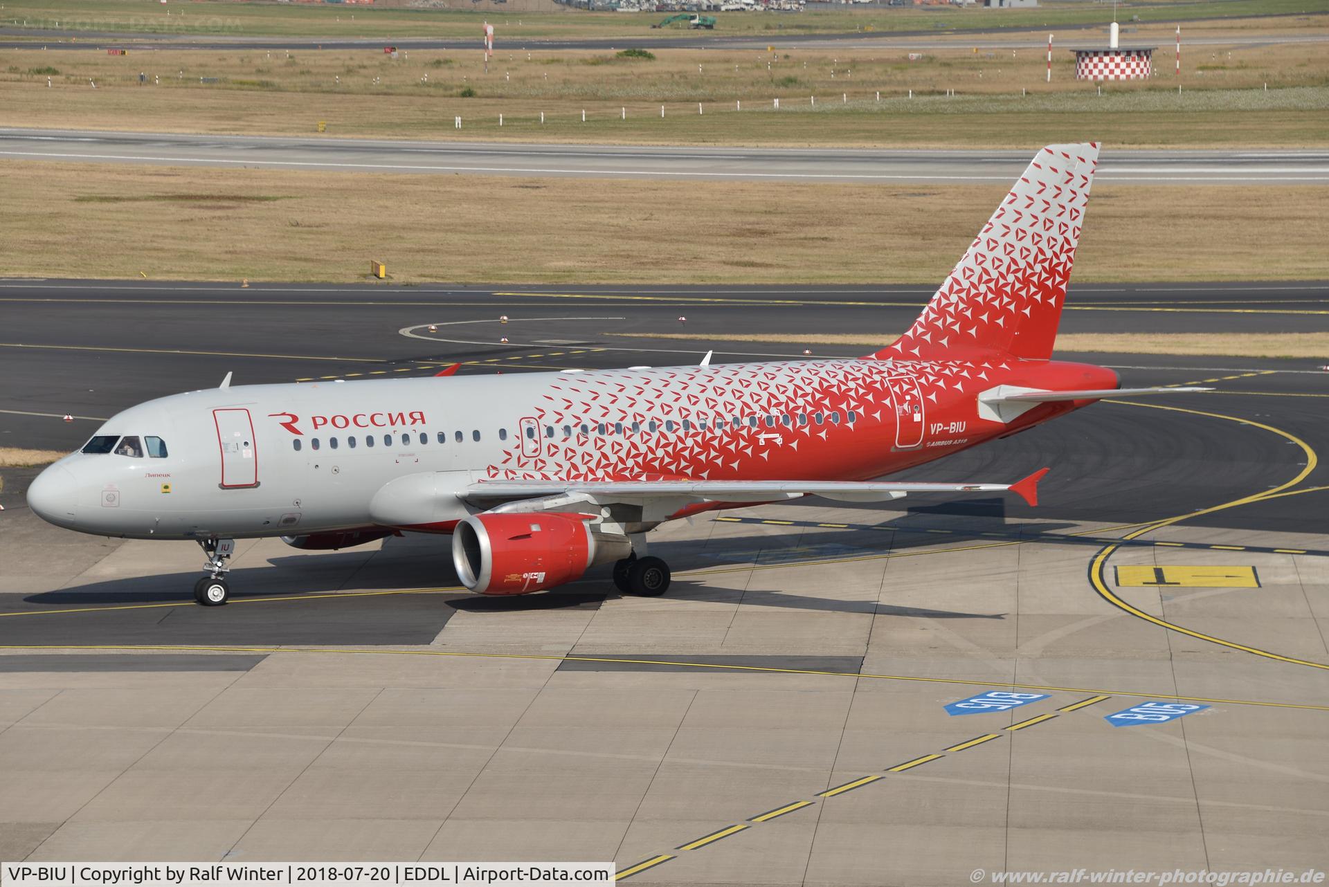 VP-BIU, 1997 Airbus A319-114 C/N 649, Airbus A319-113 - R4 SDM Rossiya - 649 - VP-BIU - 20.07.2018 - EDDL