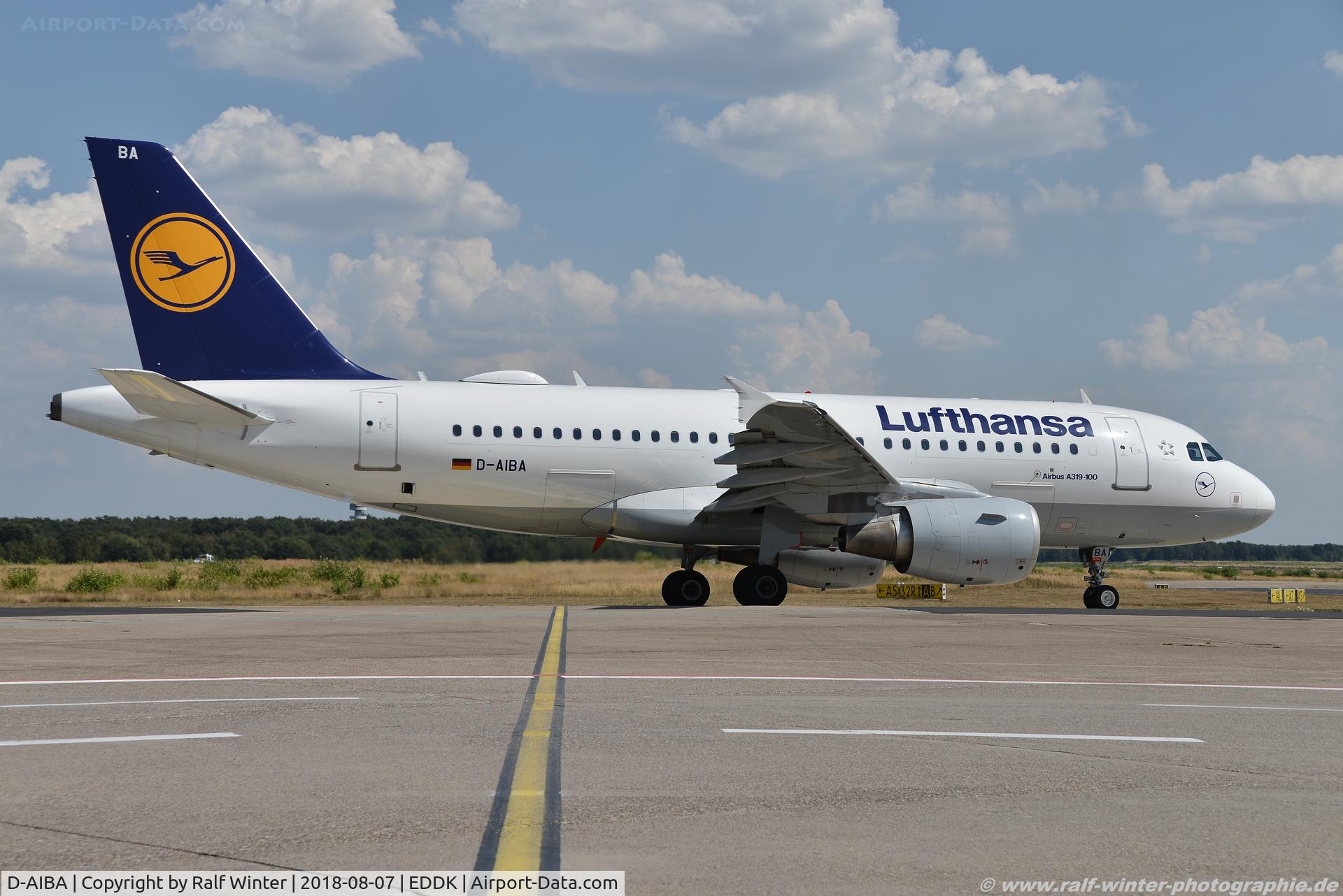 D-AIBA, 2009 Airbus A319-114 C/N 4141, Airbus A319-114 - LH DLH Lufthansa - 4141 - D-AIBA - 07.08.2018 - CGN