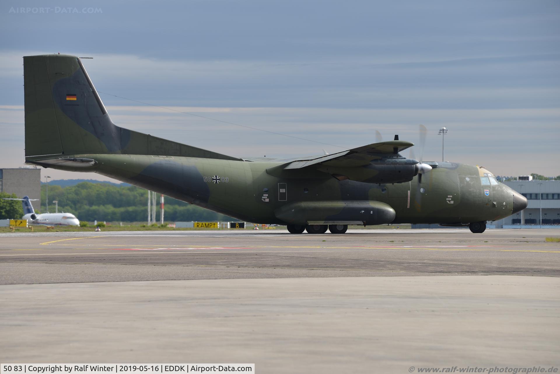 50 83, 1971 Transall C-160D C/N D120, Transall C-160D - GAF German Air Force - D120 - 50+83 - 16.05.2019 - CGN